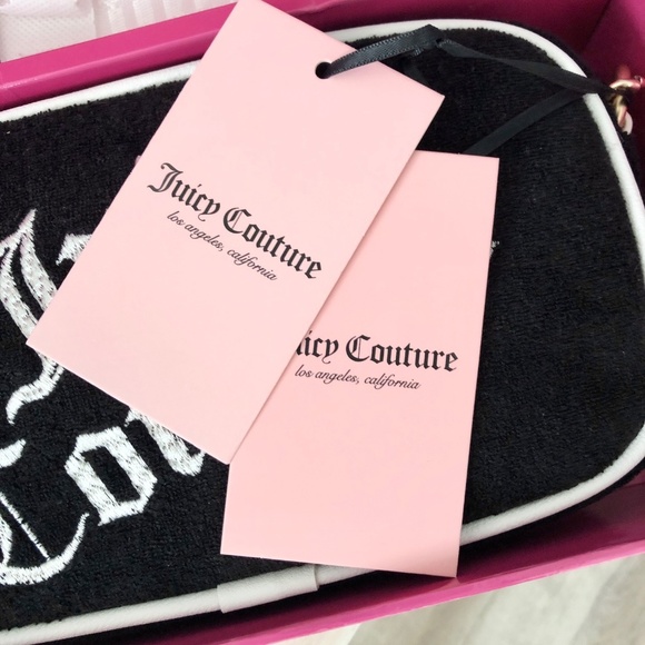 Juicy Couture, Slim Camera Bag/Handbag, Purse, Crossbody Bag, Box Set, New - Picture 14 of 14